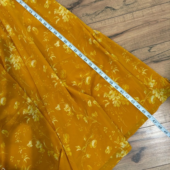 Madewell Ruffle Sleeve Button Front Dress Tonal Brown Size 6 - Picture 13 of 13